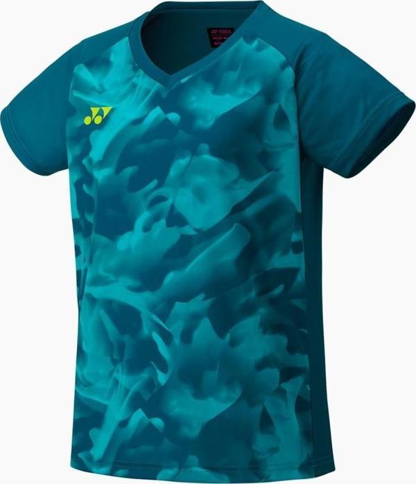 Yonex YY24 YW0033 Kadın Spor Yeşil-Mavi Tişört - Image 1
