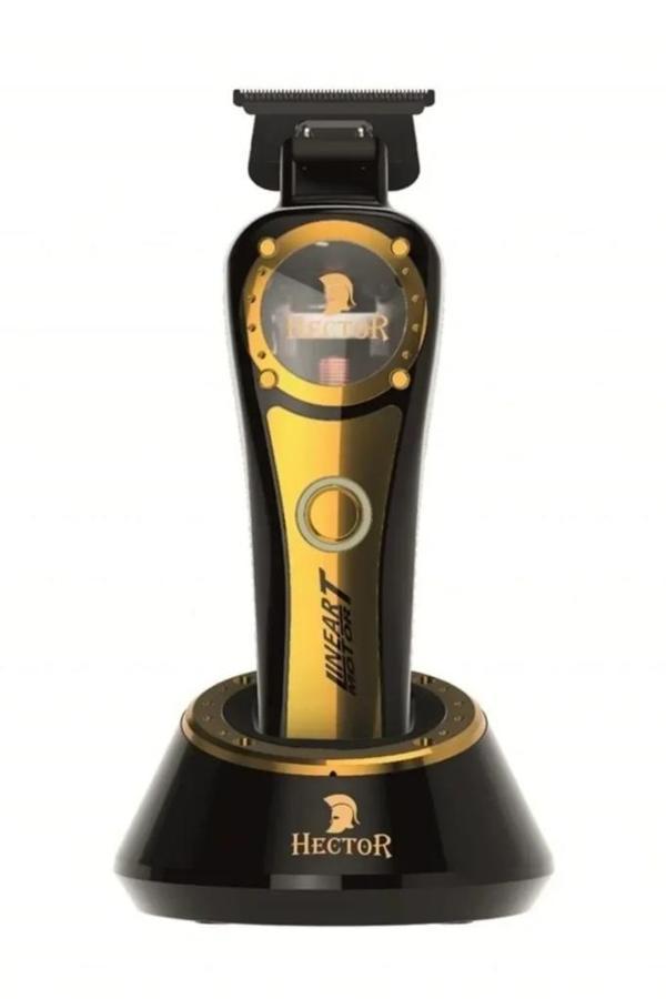 Hector Linear T Saç Sakal Sıfırlama ve Çizim Makinesi 11.200 RPM Gold-Siyah - Image 1