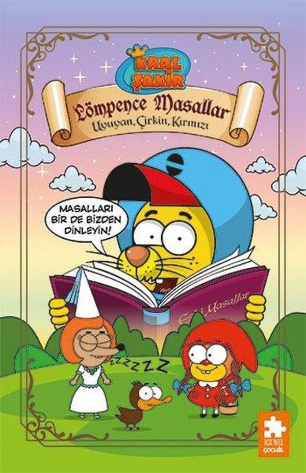 Kral Şakir Lömpence Masallar 1 - Uyuyan Çirkin Kırmızı - Eksik Parça Yayınları - Image 1