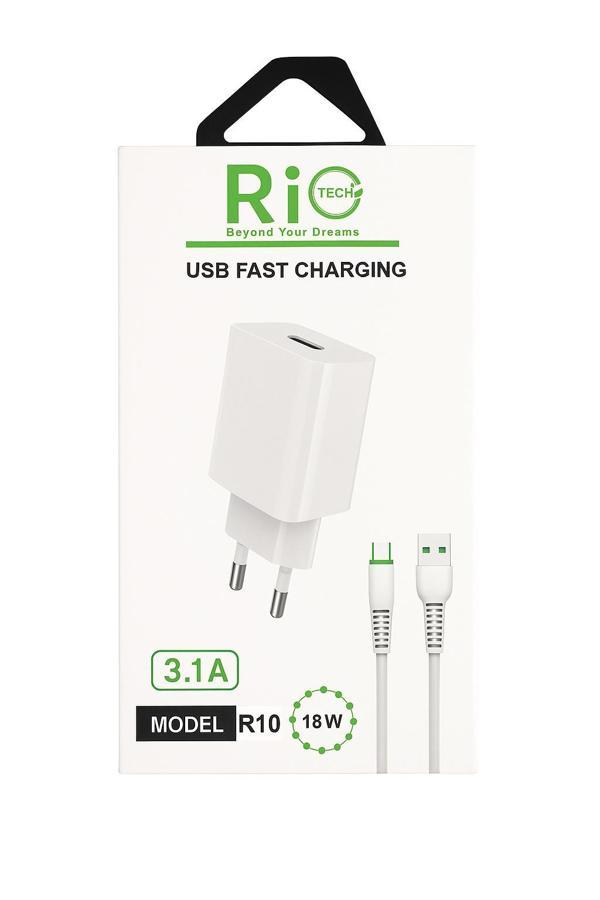 Rio Tech 18W Micro Usb Şarj Cihazı-R10 - Image 1