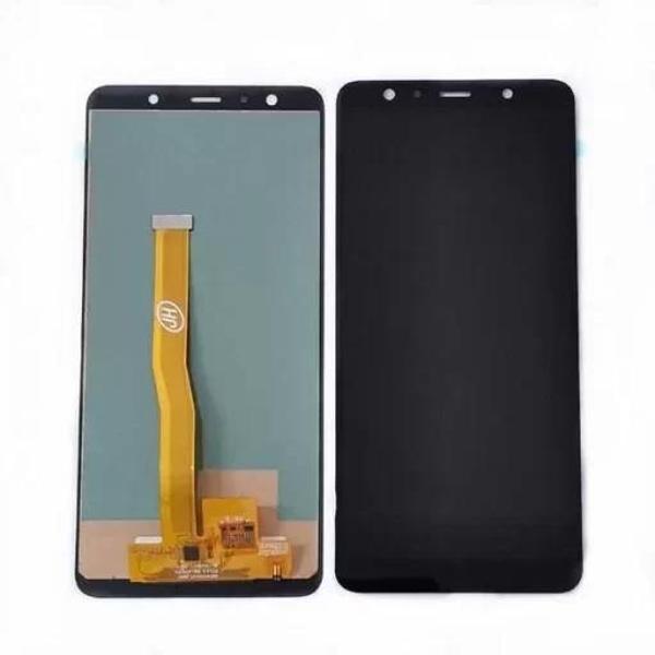 Samsung Uyumlu Galaxy A7 2018 A750 Lcd Ekran Dokunmatik Siyah TFT Kalite - Image 1