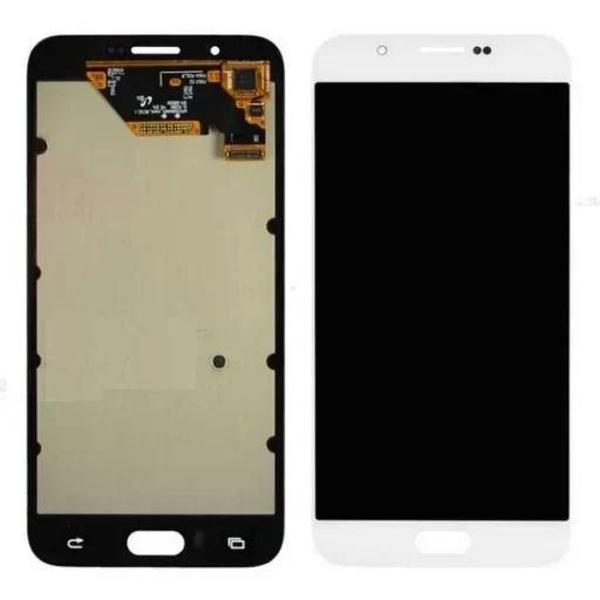 Samsung Uyumlu Galaxy A8 A800 Lcd Ekran Dokunmatik Beyaz OLED - Image 1