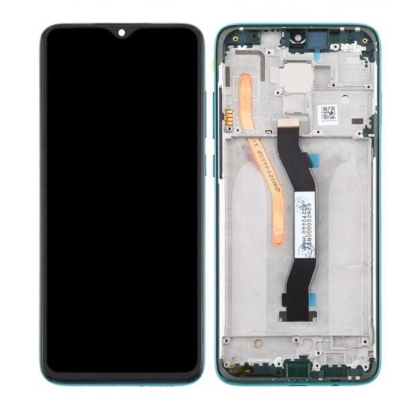 Xiaomi Uyumlu Redmi Note 8 Pro Lcd Ekran Dokunmatik Yeşil Çıtalı Tek Hatlı - Image 1