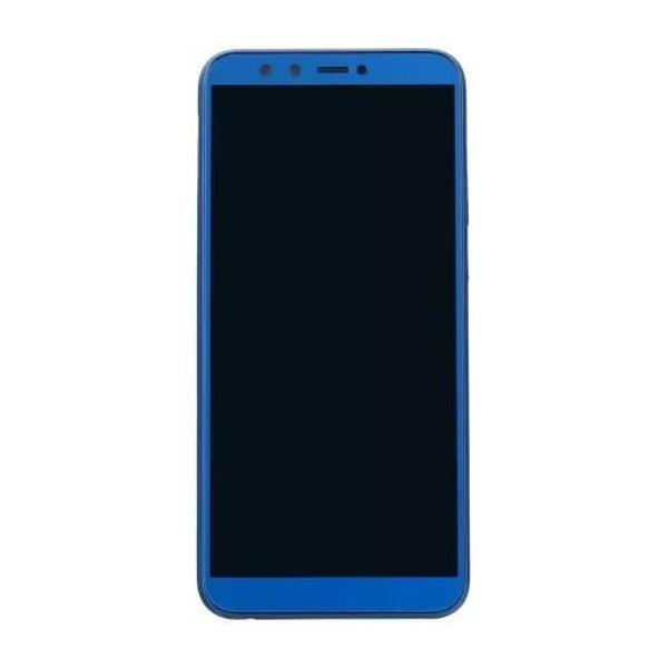 Huawei Honor Uyumlu 9 Lite Lcd Ekran Dokunmatik Mavi Çıtalı - Image 1