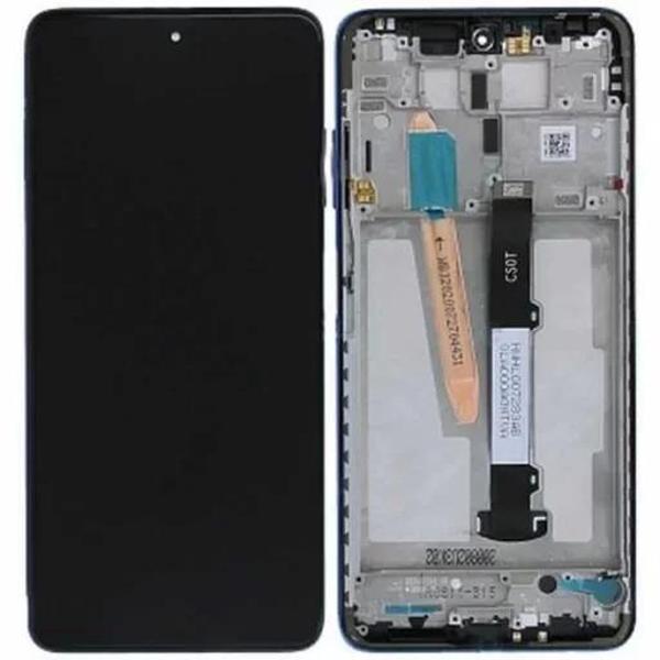 Xiaomi Uyumlu POCO X3 Lcd Ekran Dokunmatik Mavi Çıtalı Servis - Image 1