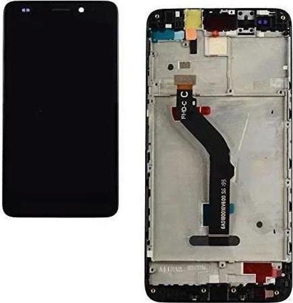 Huawei Uyumlu Gt3 Lcd Ekran Dokunmatik Siyah Çıtalı - Image 1