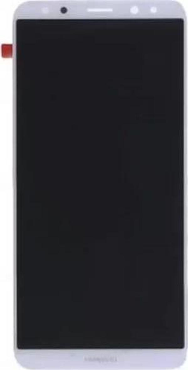 Huawei Uyumlu Mate 10 Lite Lcd Ekran Dokunmatik Beyaz Çıtasız Servis - Image 1