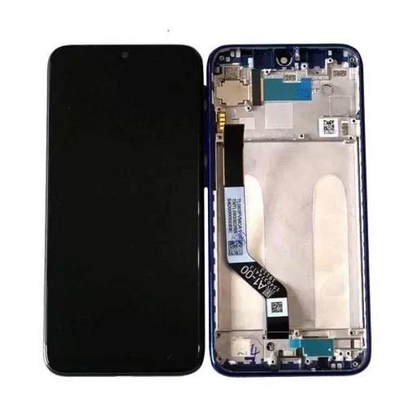 Xiaomi Uyumlu Redmi Note 7 Pro Lcd Ekran Dokunmatik Mavi Çıtalı - Image 1