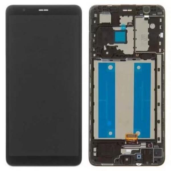 Samsung Uyumlu Galaxy A01 Core A013 Lcd Ekran Dokunmatik Siyah Hk Servis Çıtalı - Image 1