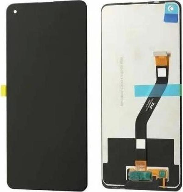 Samsung Uyumlu Galaxy A21 A215 Lcd Ekran Dokunmatik Siyah Hk Servis Çıtasız - Image 1