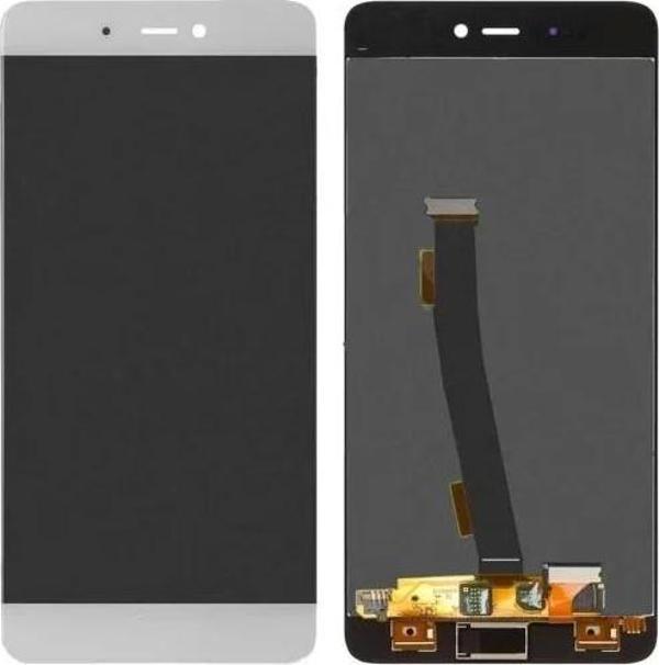 Xiaomi Uyumlu Mi 5S Lcd Ekran Dokunmatik Beyaz Çıtasız - Image 1