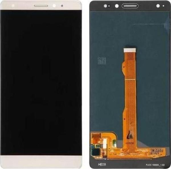 Huawei Uyumlu Mate S Lcd Ekran Dokunmatik Gold Çıtasız - Image 1