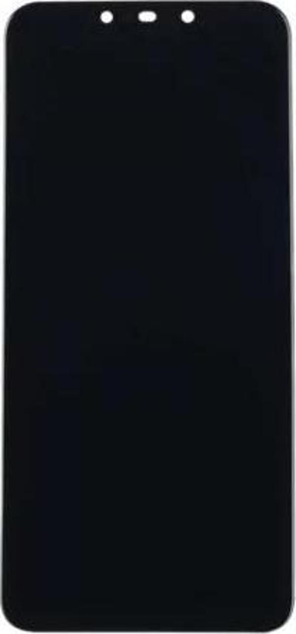 Huawei Uyumlu P Smart Plus 2019 Lcd Ekran Dokunmatik Siyah Çıtasız - Image 1