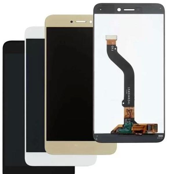 Huawei Uyumlu P9 Lite 2017 Lcd Ekran Dokunmatik Beyaz Çıtasız - Image 1