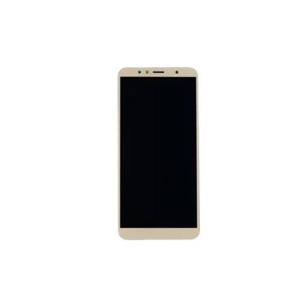 Huawei Uyumlu Y6 2018 Lcd Ekran Dokunmatik Siyah Çıtalı - Image 1