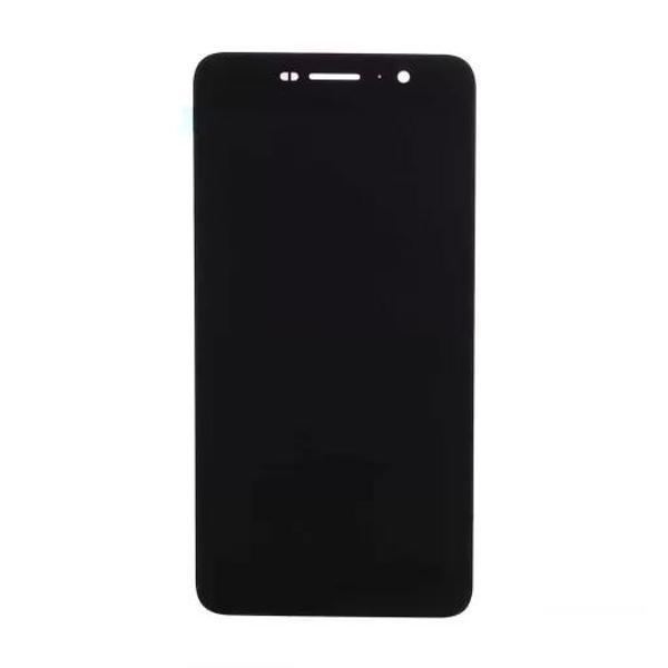 Huawei Uyumlu Y6 Pro Lcd Ekran Dokunmatik Siyah Çıtasız - Image 1