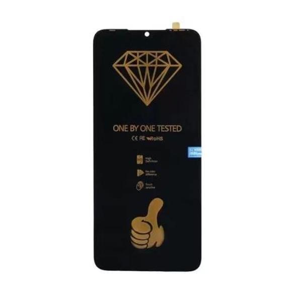 Infinix Uyumlu Hot 10İ Lcd Ekran Dokunmatik Siyah Çıtasız - Image 1