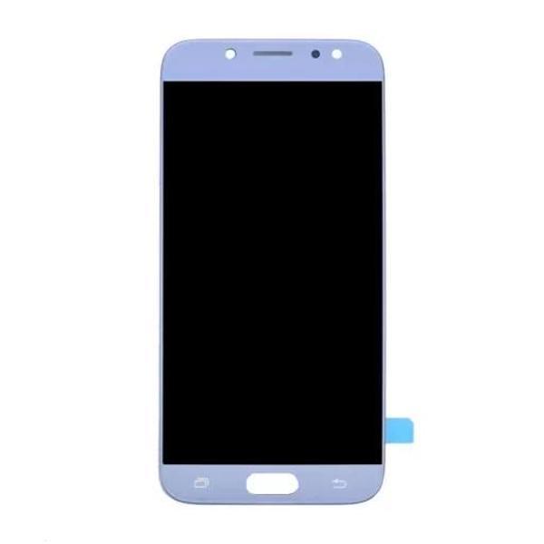 Samsung Uyumlu Galaxy J7 Pro 2017 J730 Lcd Ekran Dokunmatik Gümüş TFT Kalite - Image 1