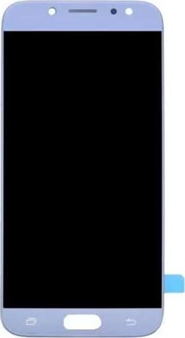 Samsung Uyumlu Galaxy J7 Pro 2017 J730 Lcd Ekran Dokunmatik Gümüş TFT Kalite - Image 1