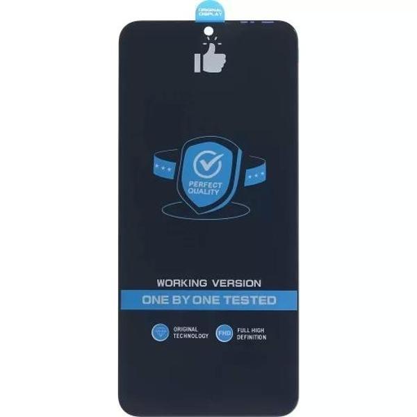 Infinix Uyumlu Zero 20 Lcd Ekran Dokunmatik Siyah TFT Kalite Siyah Çıtasız - Image 1
