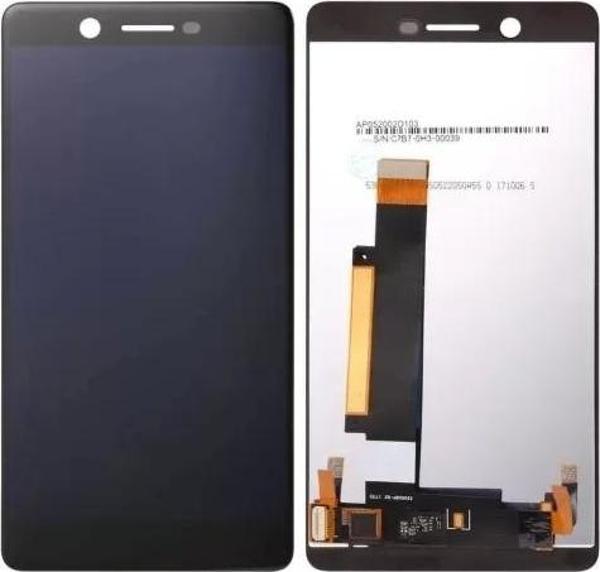 Nokia Uyumlu 7 Lcd Ekran Dokunmatik Siyah Çıtasız - Image 1