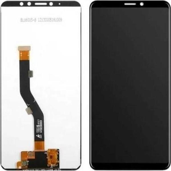 Meizu Uyumlu Note 8 Lcd Ekran Dokunmatik Siyah Çıtasız - Image 1