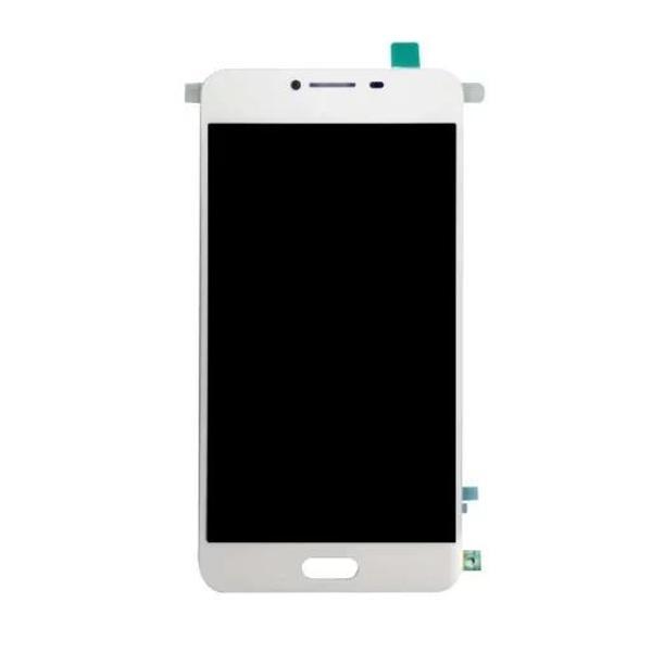 Samsung Uyumlu Galaxy C7 C7000 Lcd Ekran Dokunmatik Beyaz OLED - Image 1