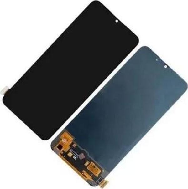 Oppo Uyumlu A91 Lcd Ekran Dokunmatik Siyah Çıtasız OLED - Image 1