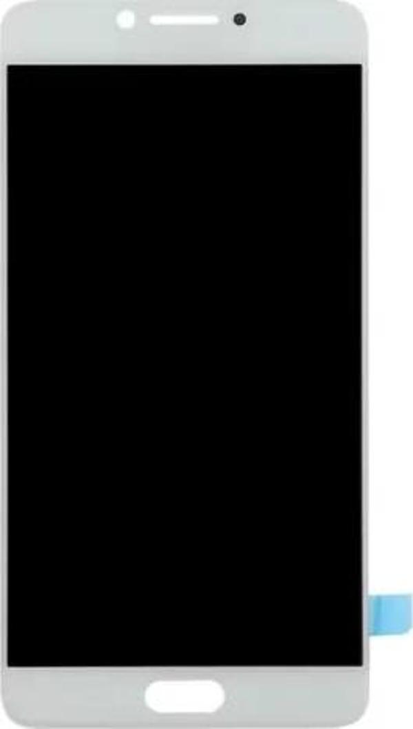 Samsung Uyumlu Galaxy C7 Pro C7010 Lcd Ekran Dokunmatik Beyaz OLED - Image 1