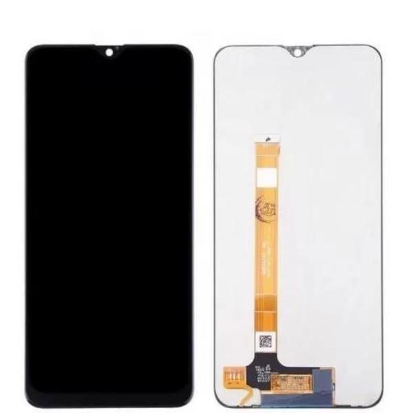 Oppo Uyumlu Reno A9 Lcd Ekran Dokunmatik Siyah Çıtasız - Image 1
