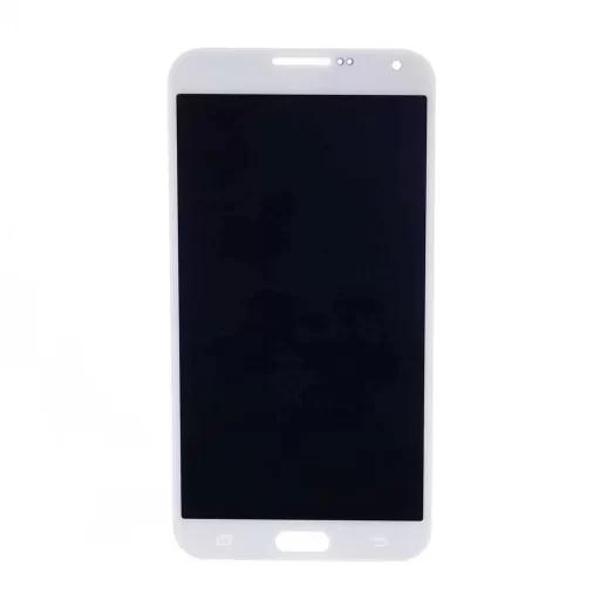 Samsung Uyumlu Galaxy E7 E700 Lcd Ekran Dokunmatik Beyaz OLED - Image 1