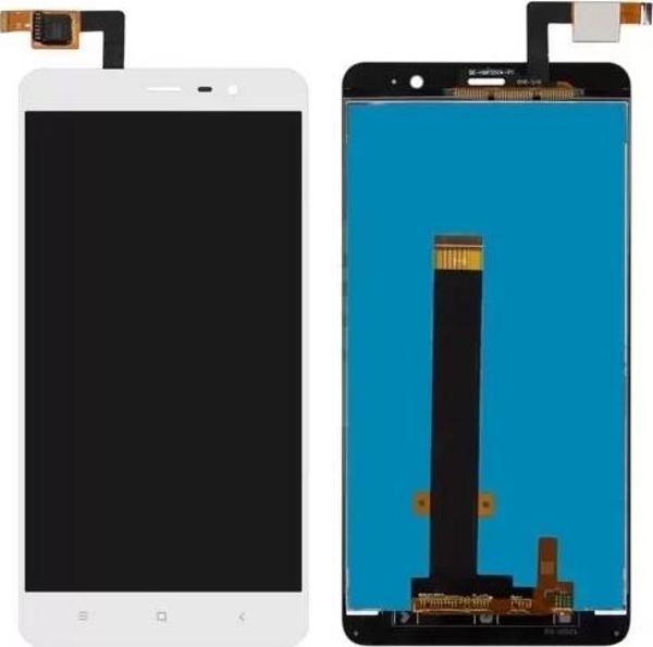 Xiaomi Uyumlu Redmi Note 3 Lcd Ekran Dokunmatik Beyaz Çıtasız - Image 1