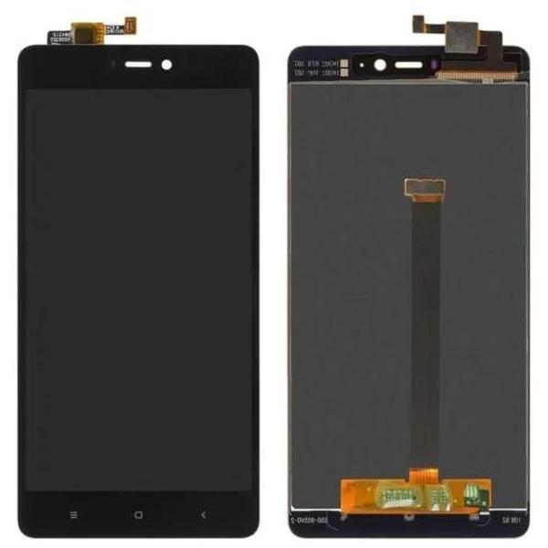Xiaomi Uyumlu Mi 4S Lcd Ekran Dokunmatik Siyah Çıtasız - Image 1