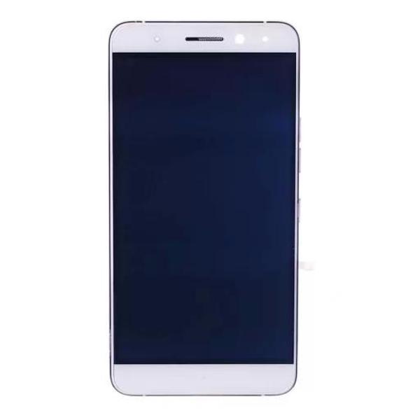 General Mobile Uyumlu Discovery Gm5 Plus Lcd Ekran Dokunmatik Beyaz Çıtalı - Image 1
