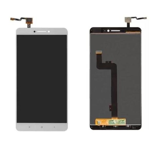 Xiaomi Uyumlu Mi Max Lcd Ekran Dokunmatik Beyaz Çıtasız - Image 1