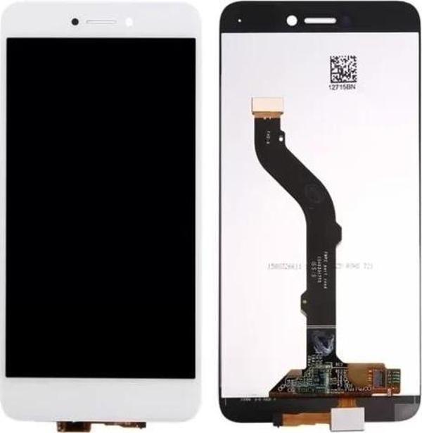 Huawei Honor Uyumlu 8 Lite Lcd Ekran Dokunmatik Beyaz Çıtasız - Image 1