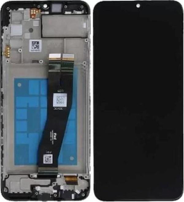 Samsung Uyumlu Galaxy A02S A025F Lcd Ekran Dokunmatik Siyah Servis Çıtalı Gh81-20118A - Image 1