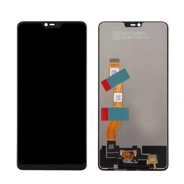Oppo Uyumlu F7 Lcd Ekran Dokunmatik Siyah Çıtasız - Image 1