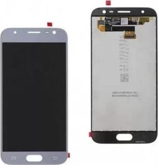 Samsung Uyumlu Galaxy J3 Pro 2017 J330 Lcd Ekran Dokunmatik Gümüş Servis Gh96-10992A - Image 1