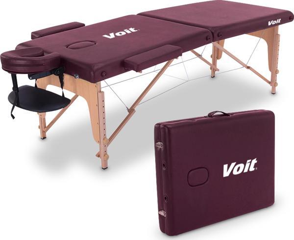 Voit 55003 Masaj Masası Bordo (Çanta Şeklinde Katlanablir, Kılıflı) - Image 1