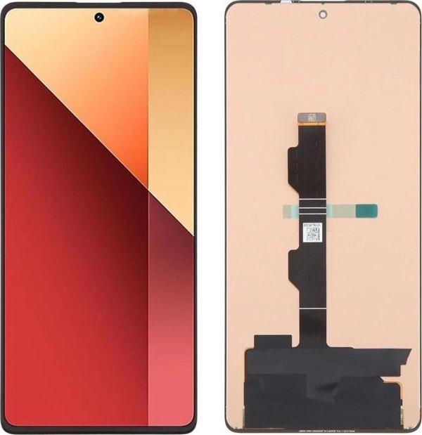 Xiaomi Uyumlu Redmi Note 13 Pro 4G Lcd Ekran Dokunmatik Siyah Çıtasız OLED - Image 1