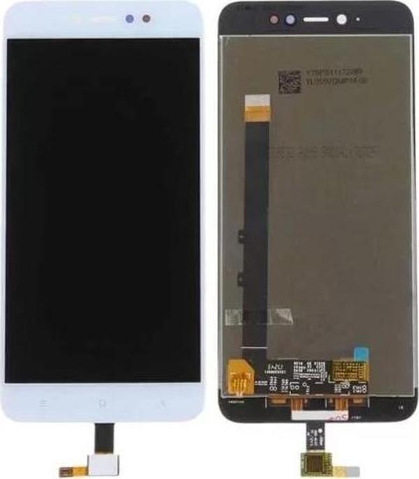 Xiaomi Uyumlu Redmi Note 5A Lcd Ekran Dokunmatik Beyaz Çıtasız - Image 1