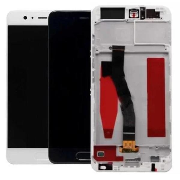 Huawei Uyumlu P10 Lcd Ekran Dokunmatik Beyaz Çıtalı - Image 1