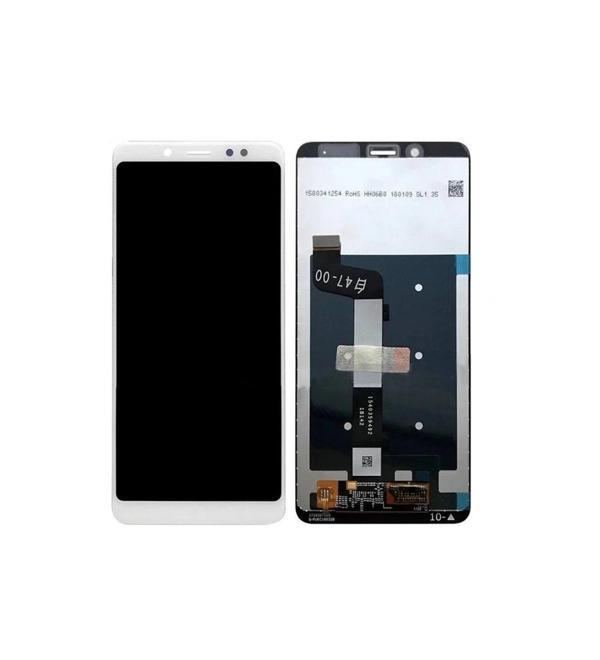 Xiaomi Uyumlu Redmi Note 5 Lcd Ekran Dokunmatik Beyaz Çıtasız - Image 1