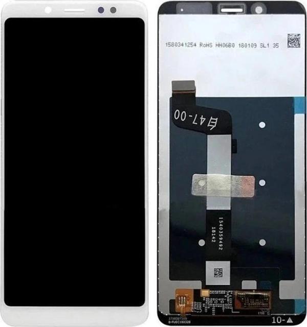Xiaomi Uyumlu Redmi Note 5 Lcd Ekran Dokunmatik Beyaz Çıtasız - Image 1