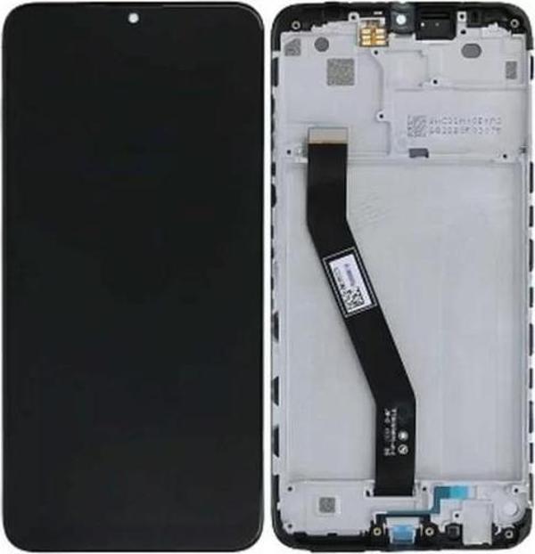 Xiaomi Uyumlu Redmi 8A Lcd Ekran Dokunmatik Siyah Çıtalı - Image 1