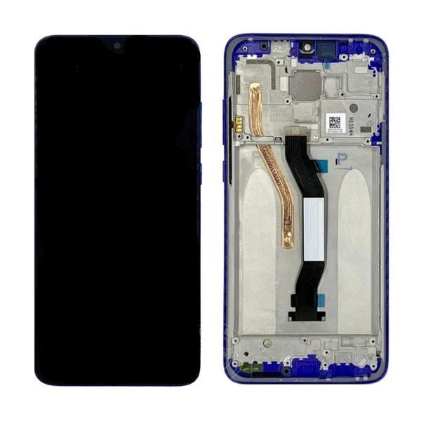 Xiaomi Uyumlu Redmi Note 9 Pro Lcd Ekran Dokunmatik Mavi Çıtalı Servis - Image 1