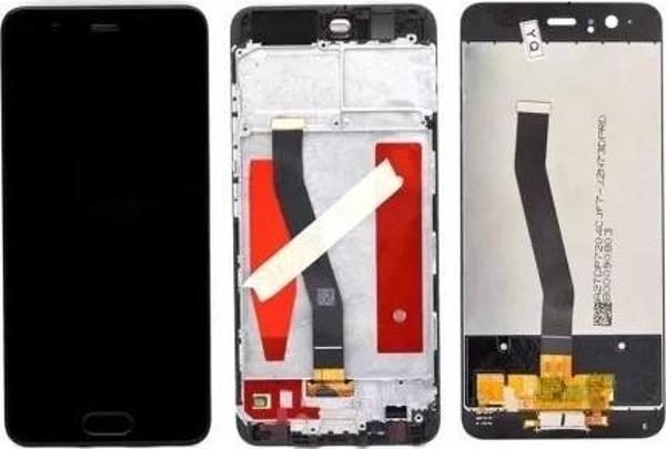 Huawei Uyumlu P10 Lcd Ekran Dokunmatik Siyah Çıtalı - Image 1