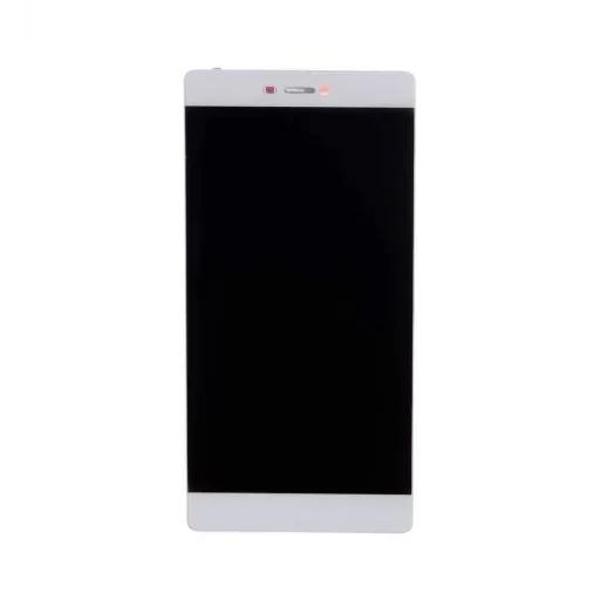 Huawei Uyumlu P8 Lite Lcd Ekran Dokunmatik Beyaz Çıtalı - Image 1