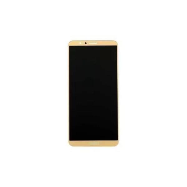 Huawei Honor Uyumlu 7X Lcd Ekran Dokunmatik Gold Çıtasız - Image 1